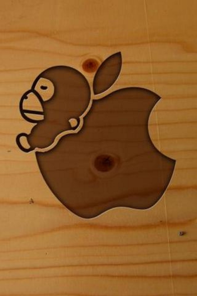Apple Monkey Ipod Touch Wallpaper - Monkey Wallpaper For Iphone - 640x960  Wallpaper 