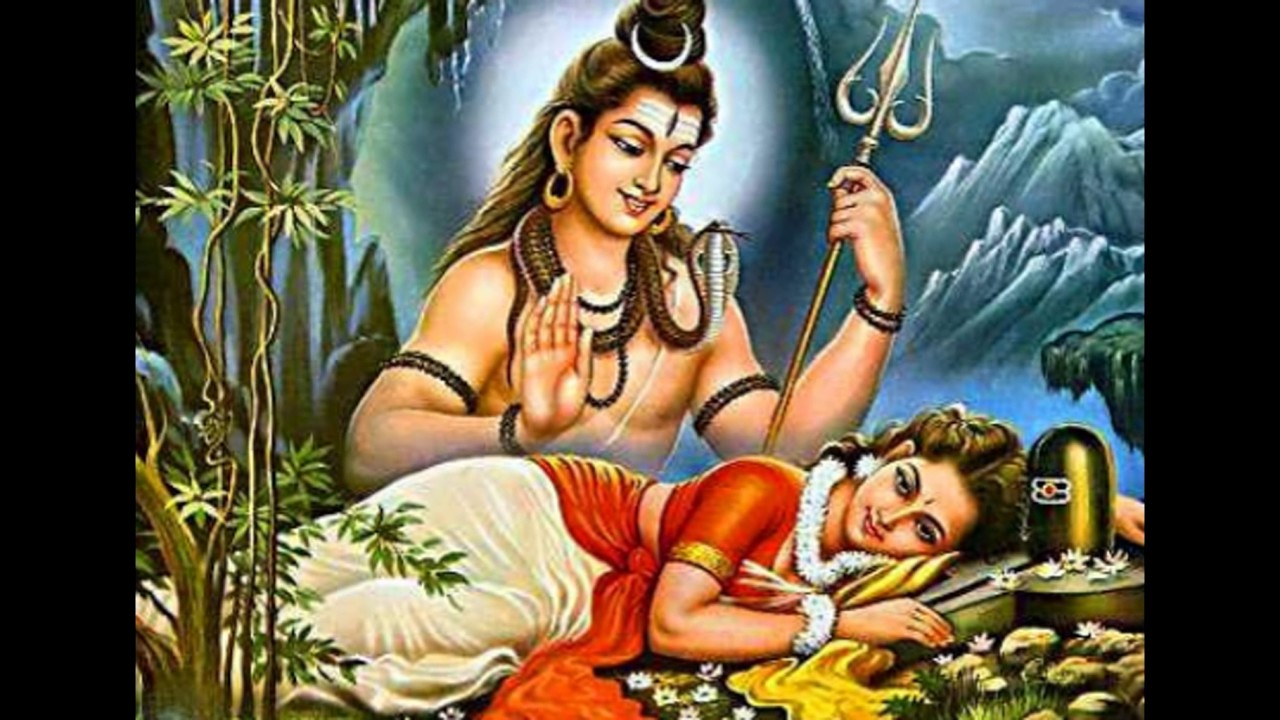 Indian Mythology Love Story - HD Wallpaper 