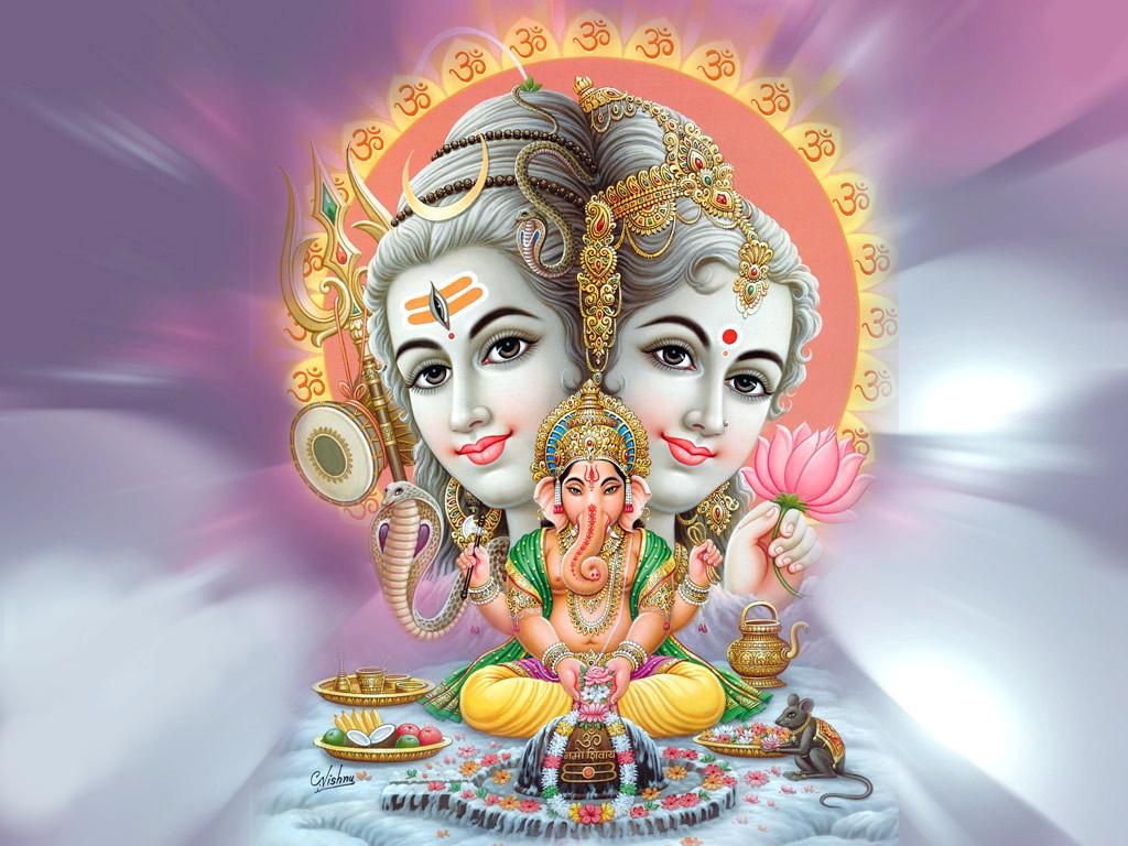 God Shiva - Lord Shiva Parvathi Hd - HD Wallpaper 
