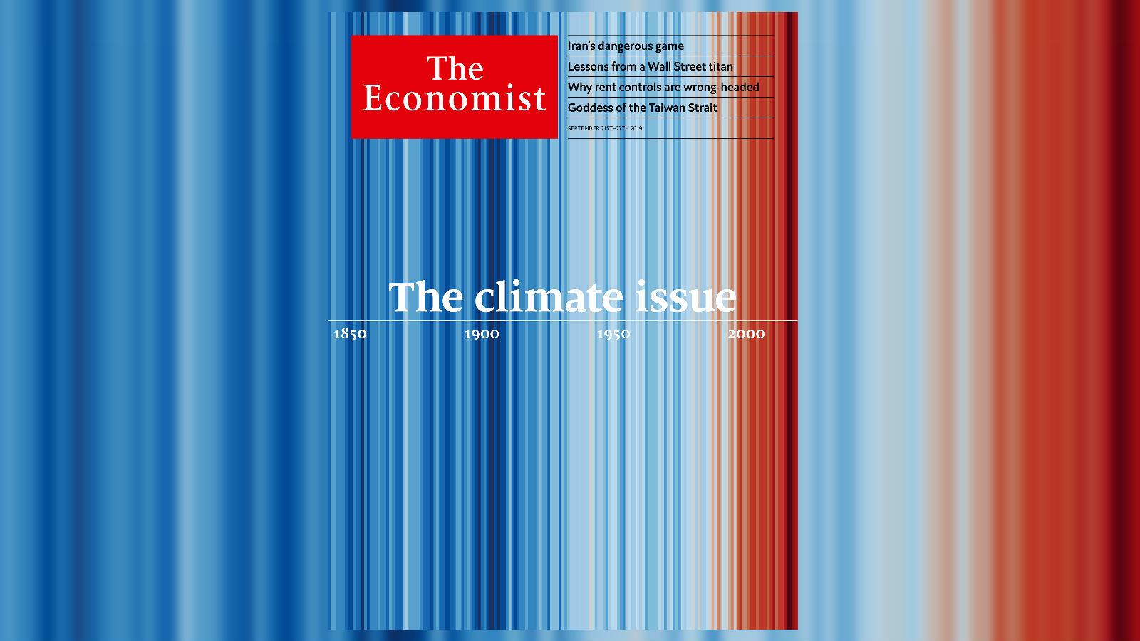 Economist Climate Change Cover - HD Wallpaper 