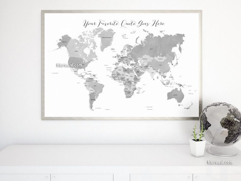 World Map Countries Desktop Wallpaper - Argentina In The World Map - HD Wallpaper 