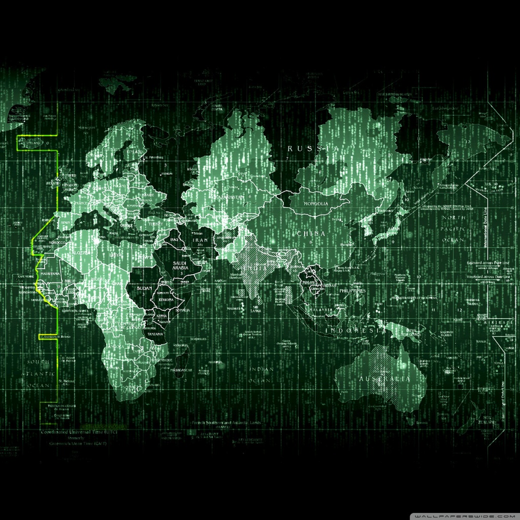Hd World Map - HD Wallpaper 
