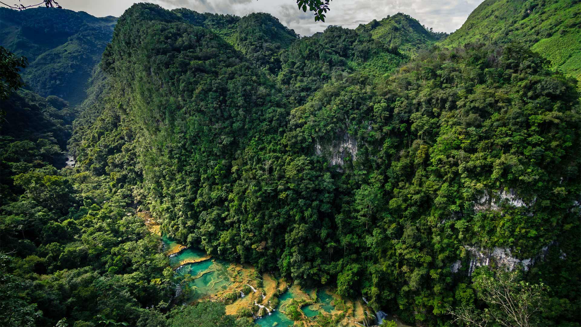 Semuc Champey - HD Wallpaper 