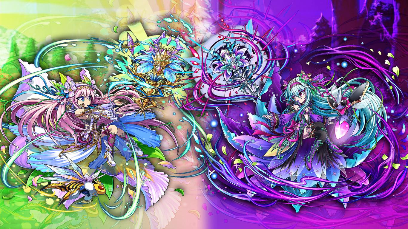 Juno Wallpaper - Brave Frontier Juno Seto And Ensa Taya - HD Wallpaper 