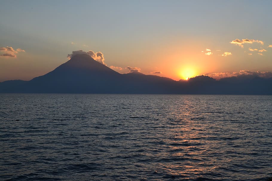 Guatemala, Lake Atitlán, Atitlan, Beauty In Nature, - HD Wallpaper 