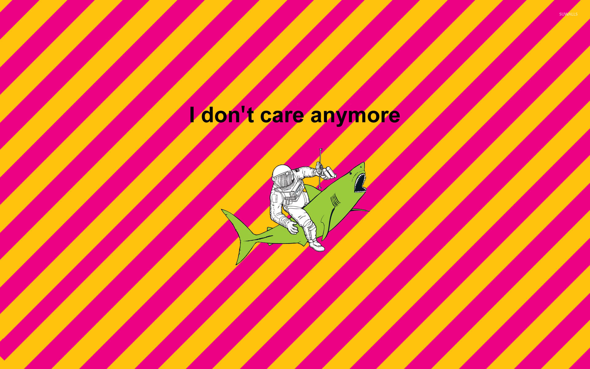 Don T Care Anymore Astronaut - HD Wallpaper 