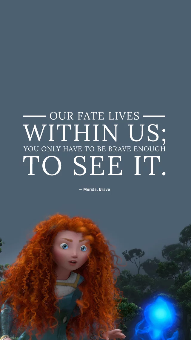 Disney Princess Quote Lockscreen - HD Wallpaper 