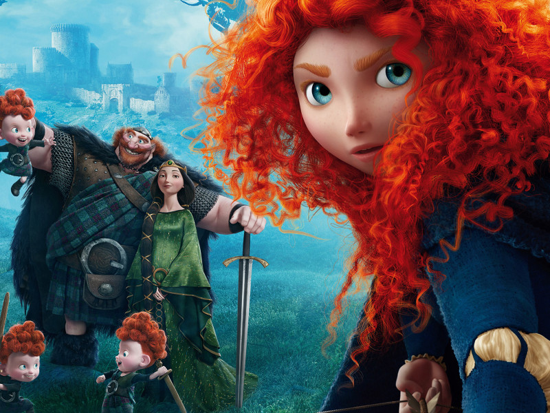 Disney's Brave - HD Wallpaper 