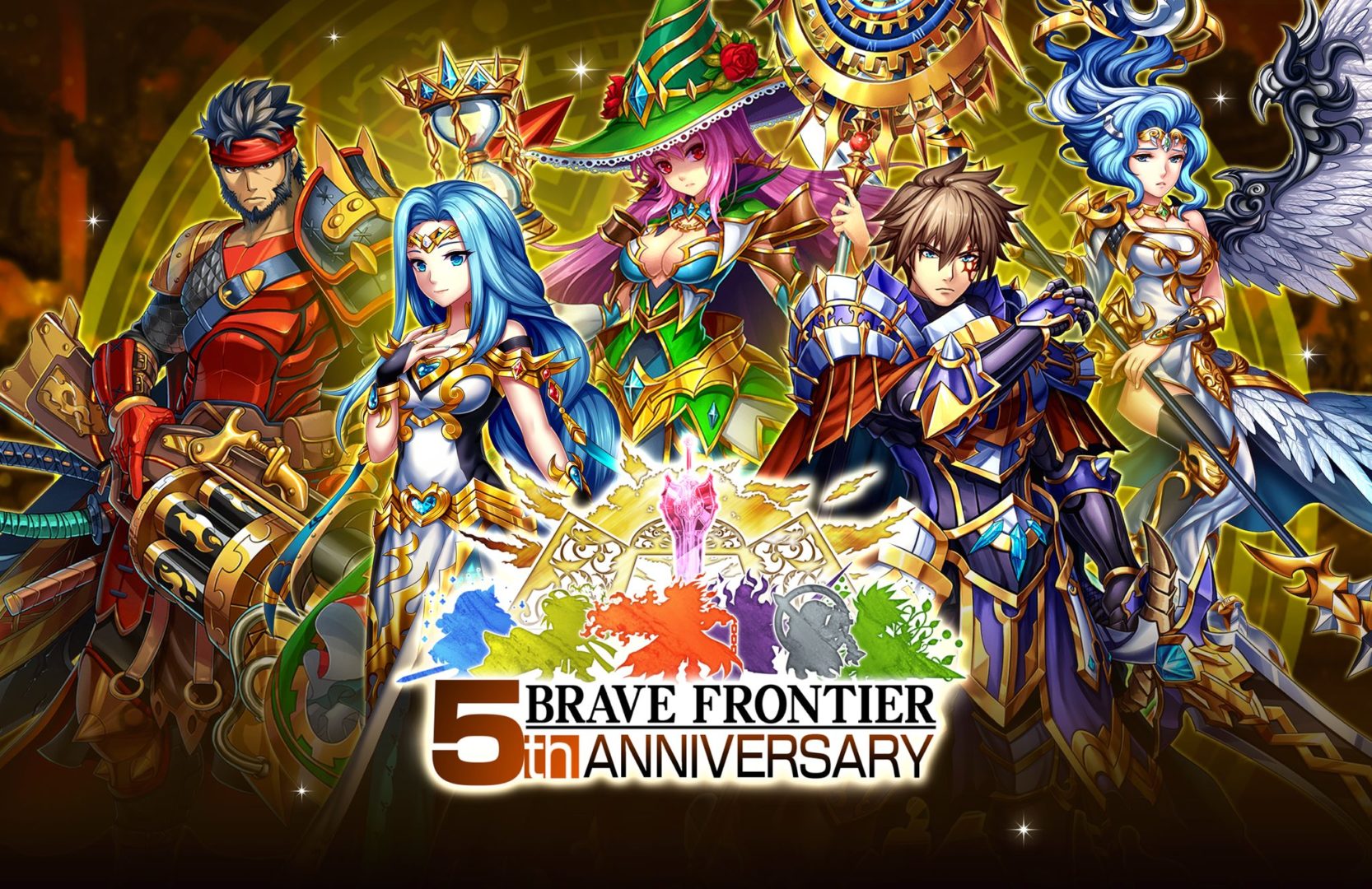 Brave Frontier 6th Anniversary - HD Wallpaper 