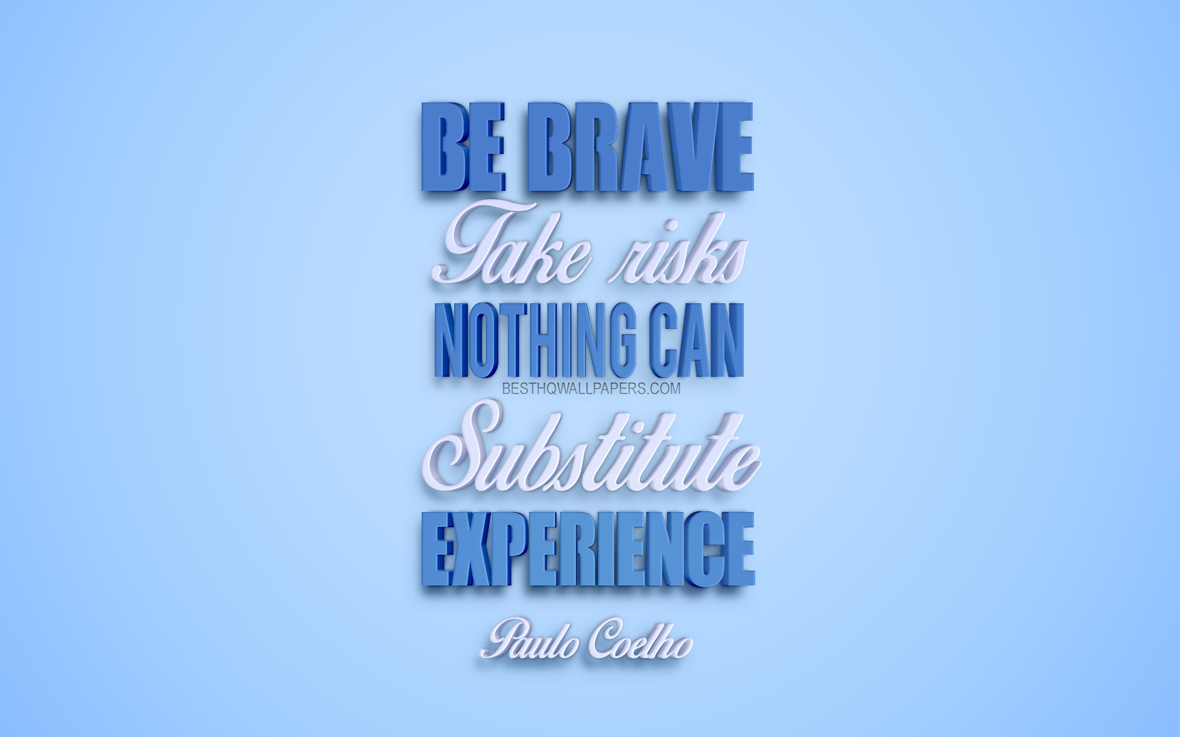 Be Brave Take Risks Nothing Can Substitute Experience, - Infiniti - HD Wallpaper 