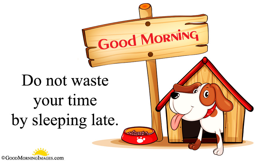 Animated Full Hd Dog Wallpaper With Gud Morning Message - HD Wallpaper 