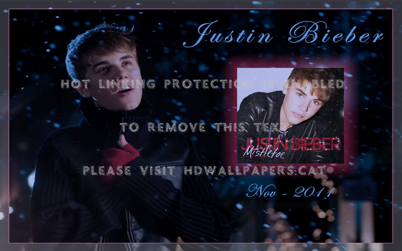 Justin Bieber-mistletoe Wallpaper Stewart - Album Cover - HD Wallpaper 