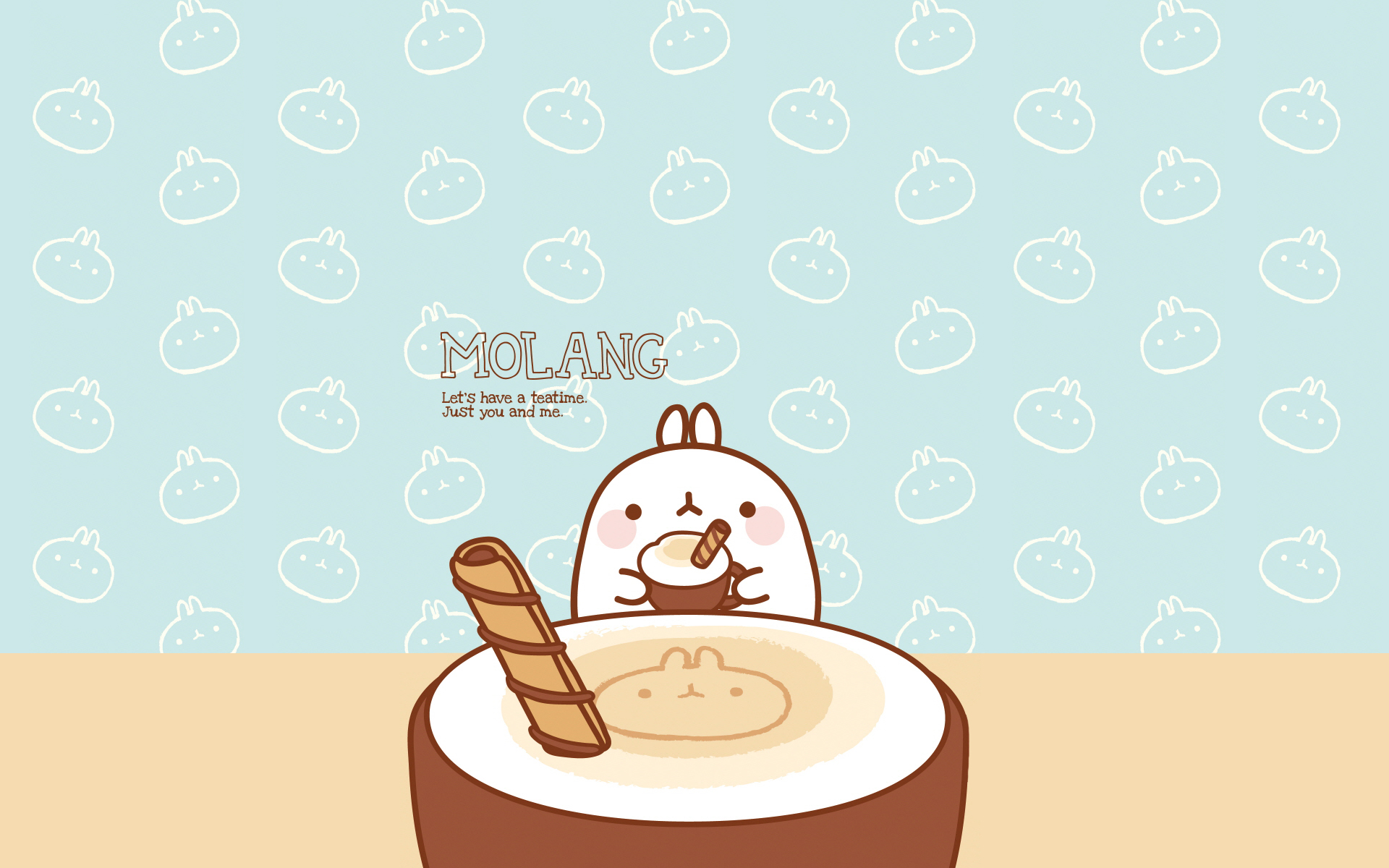 Molang Desktop Background - HD Wallpaper 