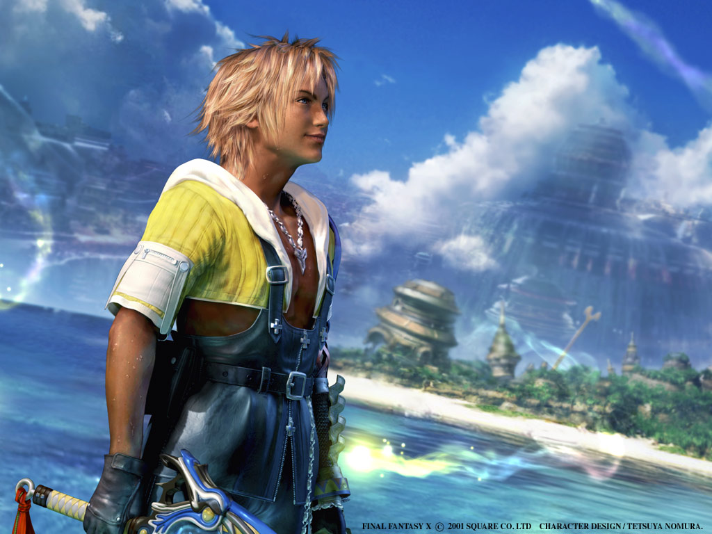 Ffx Tidus Wallpaper - Final Fantasy X Ps2 - HD Wallpaper 