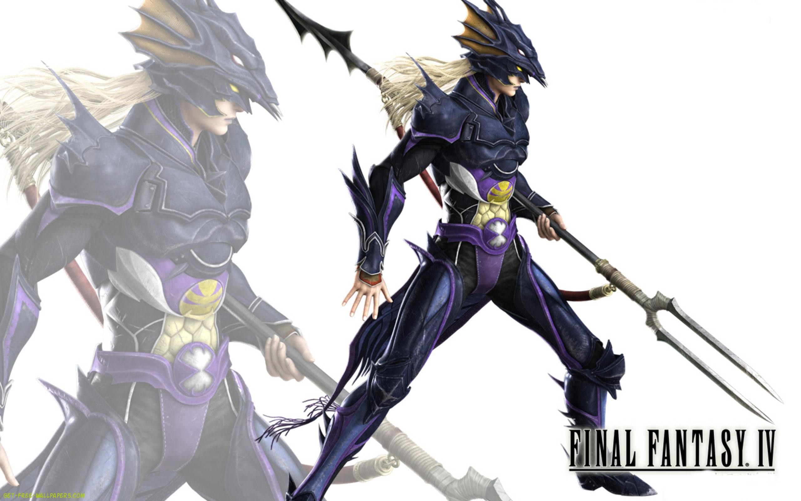 Download Final Fantasy Iv Wallpaper 
 Data-src - Final Fantasy Cool Characters - HD Wallpaper 