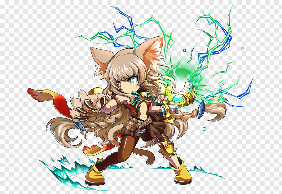 Brave Frontier Cat Final Fantasy - Brave Frontier Fox - HD Wallpaper 
