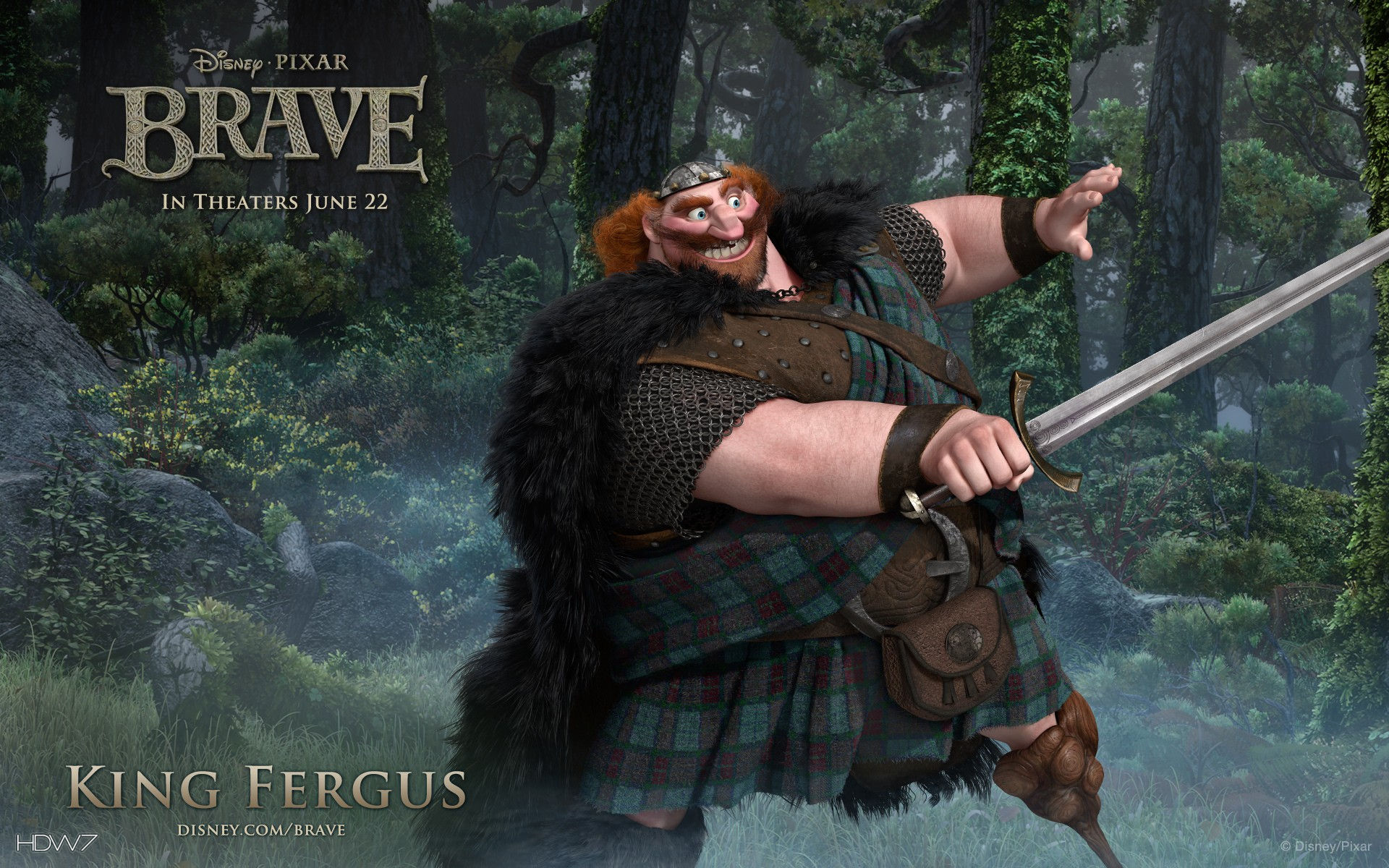 Brave King Fergus - Fergus Mór Mac Eirc - HD Wallpaper 