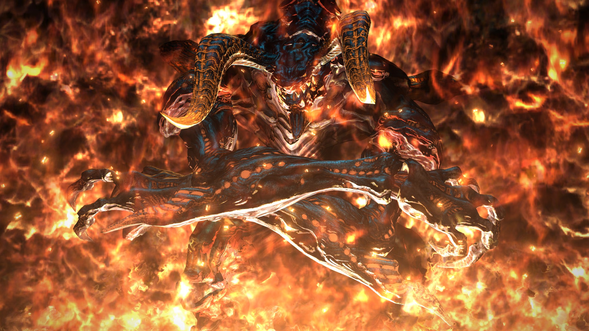 Final Fantasy Xiv Ifrit - HD Wallpaper 