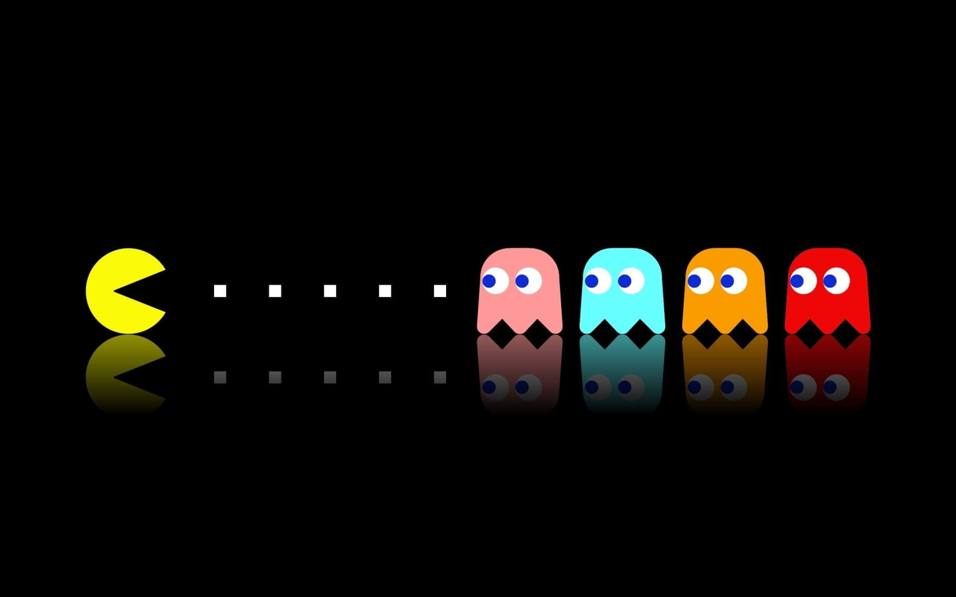 1980s Theme Pac Man - 2560 X 1440 Games - HD Wallpaper 