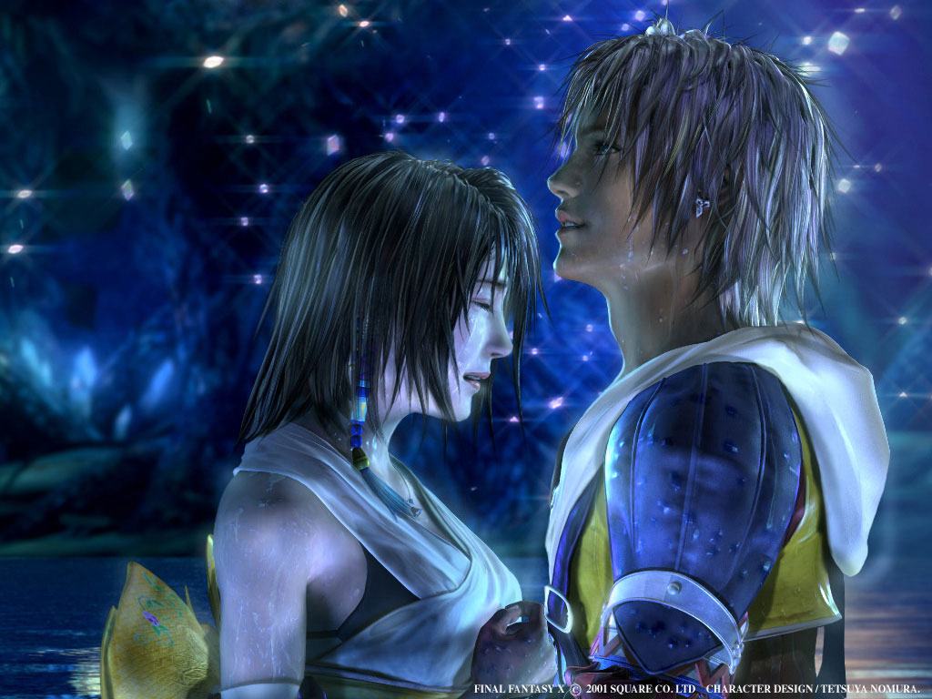 Yuna Tidus Final Fantasy - HD Wallpaper 