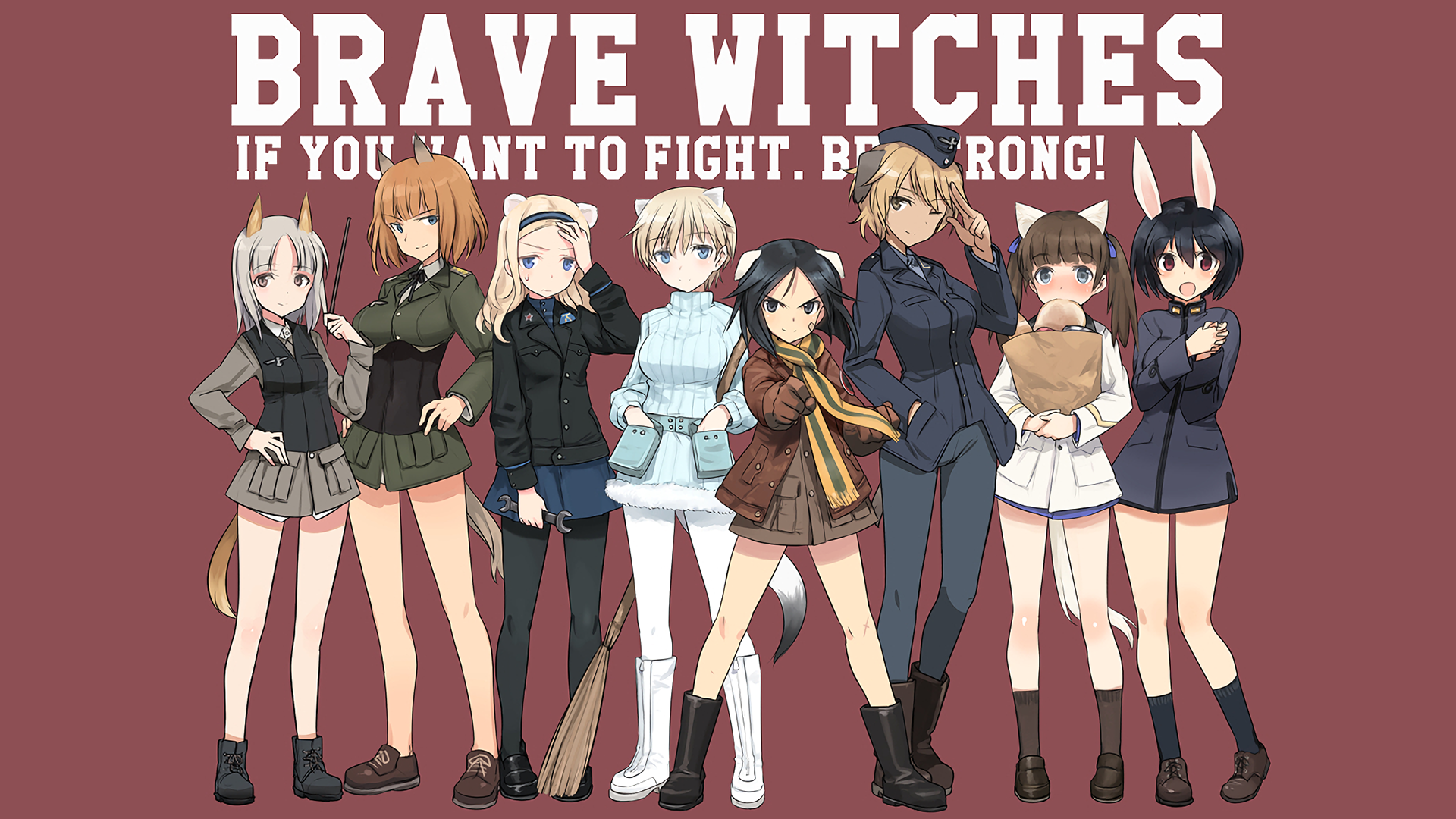 Brave Witches - HD Wallpaper 