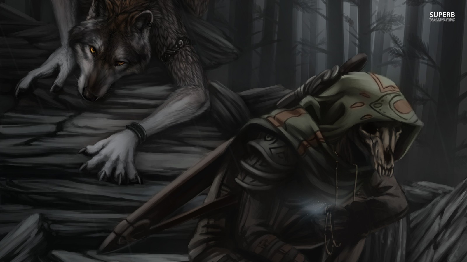 Werewolf - Grim Reaper Werewolf - HD Wallpaper 