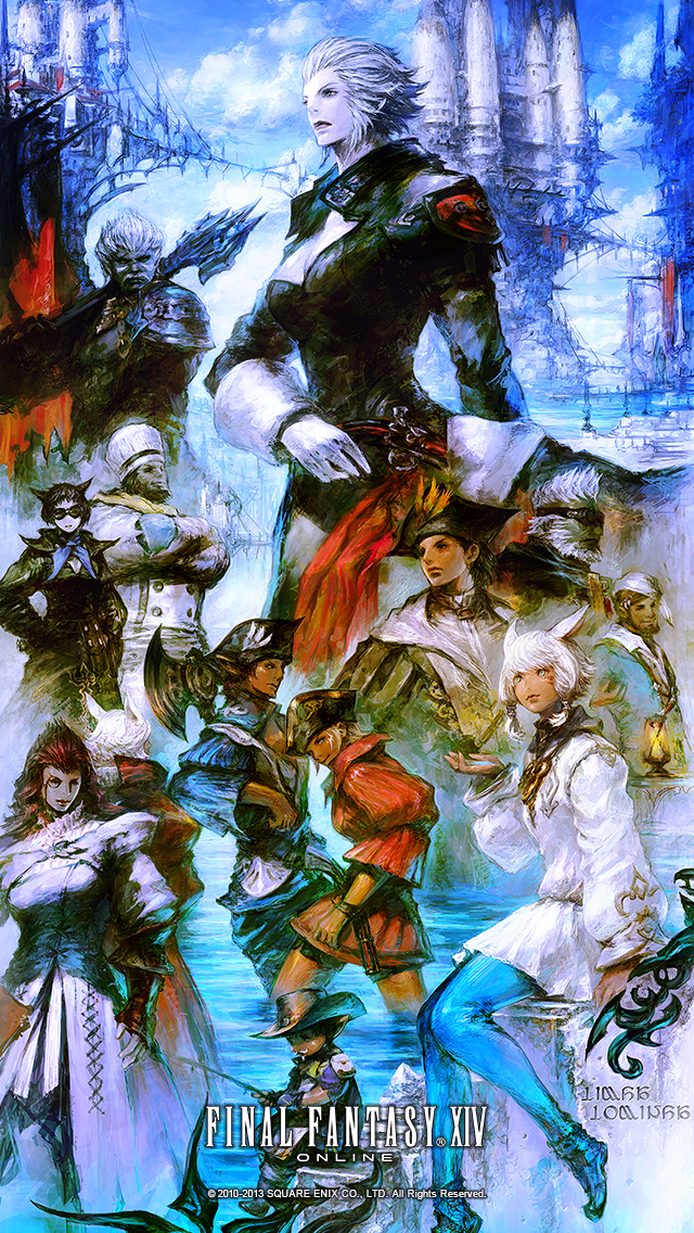Final Fantasy 14 Cover - HD Wallpaper 