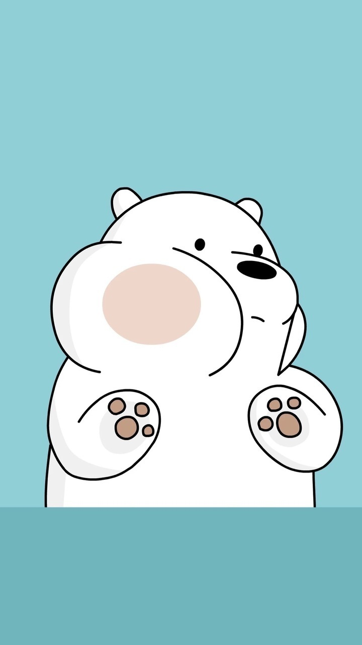 Wallpaper, Ice Bear, And We Bare Bears Image - We Bare Bear Hd - HD Wallpaper 