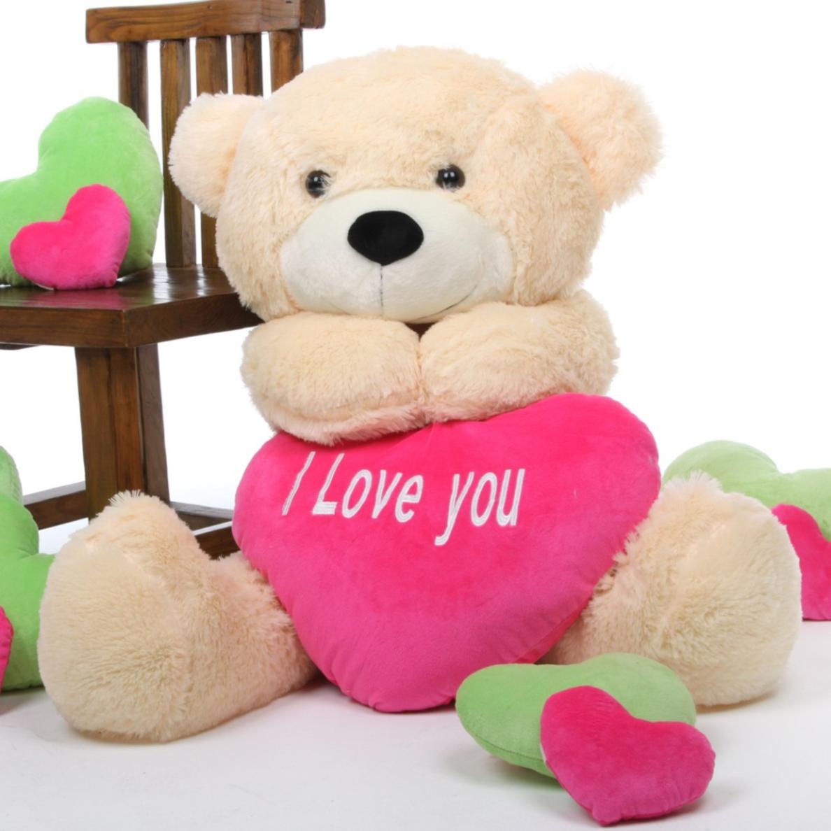 Love You Teddy Bear - 1188x1188 Wallpaper 