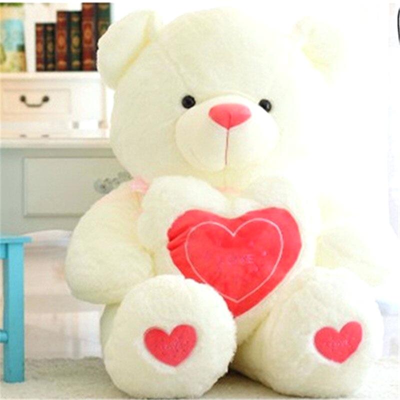 Hug Bear Doll Plush Toy Pink Girl Heart Teddy Panda - Teddy Day Pics For Girlfriend - HD Wallpaper 