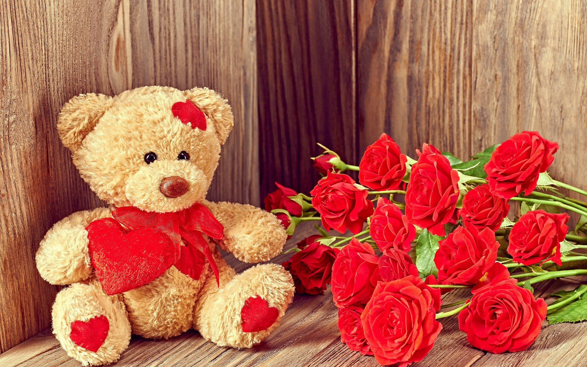 Teddy Bear Wallpapers With Flowers - Redmi Note 5 Pro Back Cover Designer - HD Wallpaper 