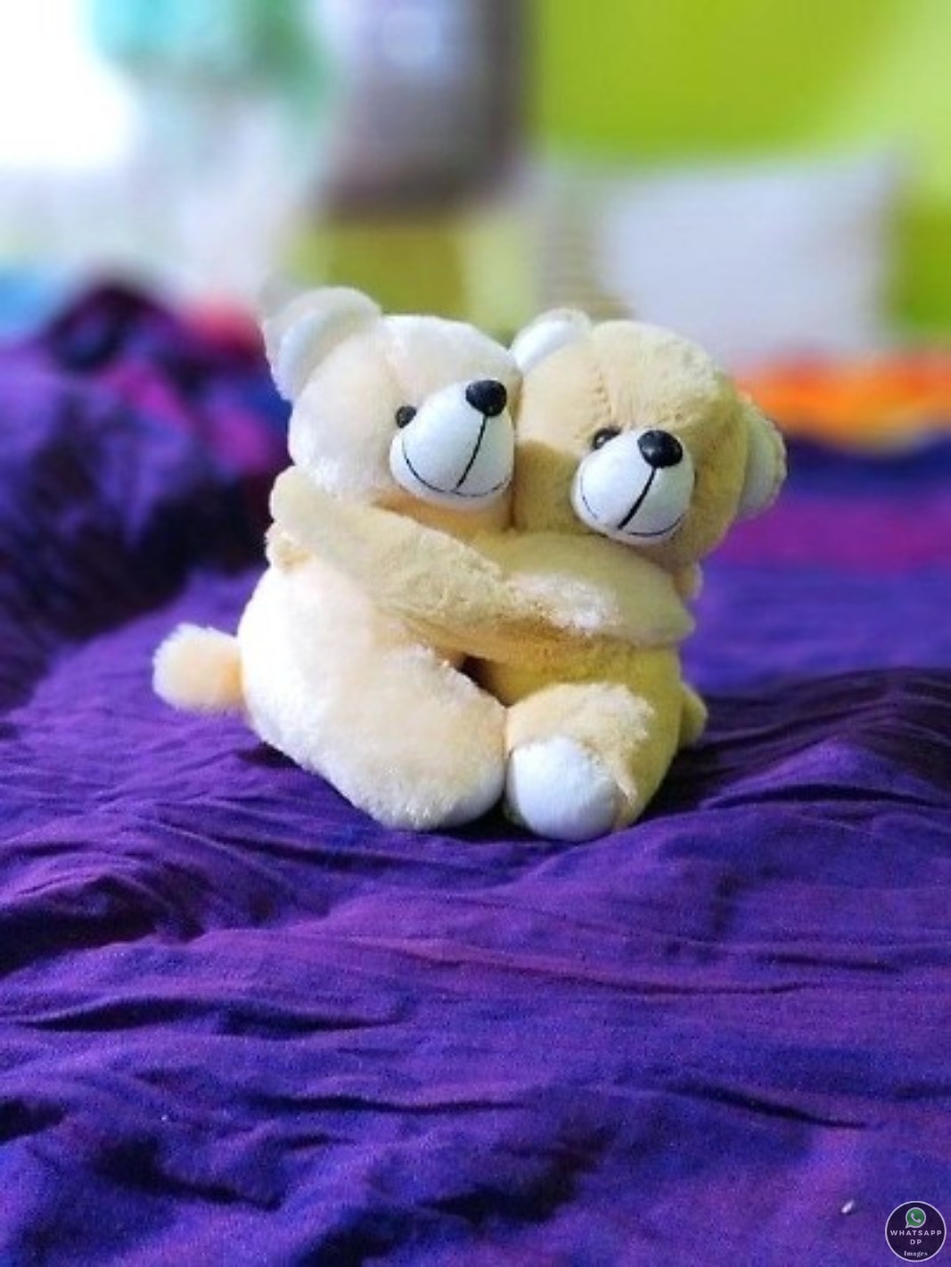 Cute Romantic Teddy Bear - HD Wallpaper 