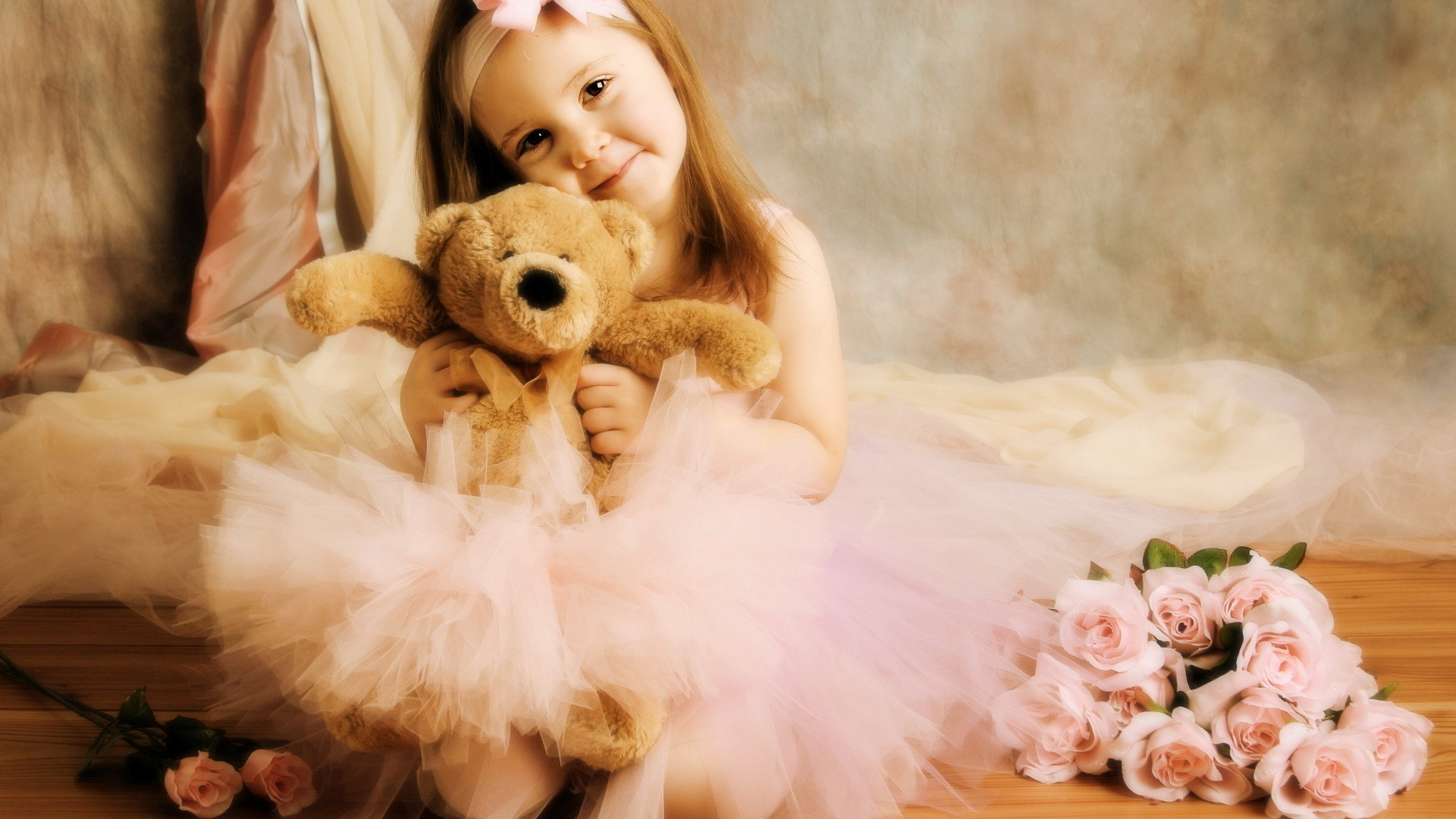 Cute Wallpaper Teddy Bear - HD Wallpaper 