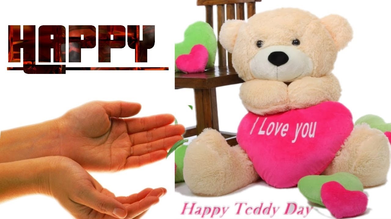 Love You Teddy Bear - HD Wallpaper 