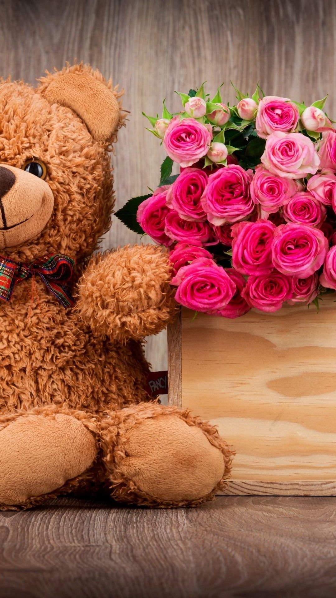 Lock Screen Wallpaper Teddy Bear - HD Wallpaper 