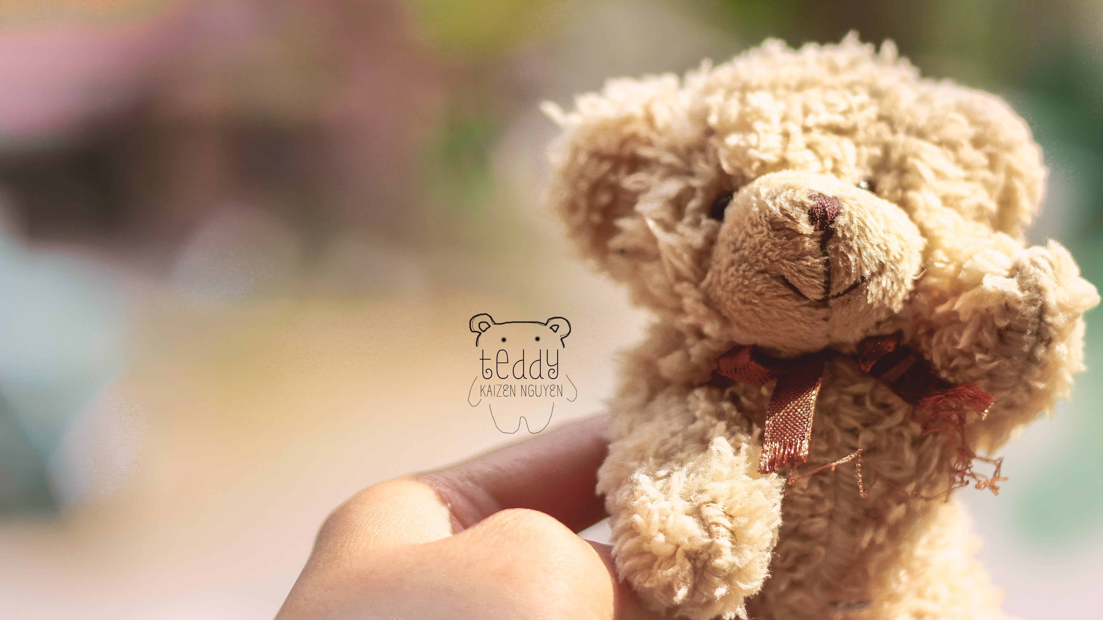 Teddy Bear Uhd Desktop Wallpapers - Desktop Teddy Bear Wallpaper Hd - HD Wallpaper 
