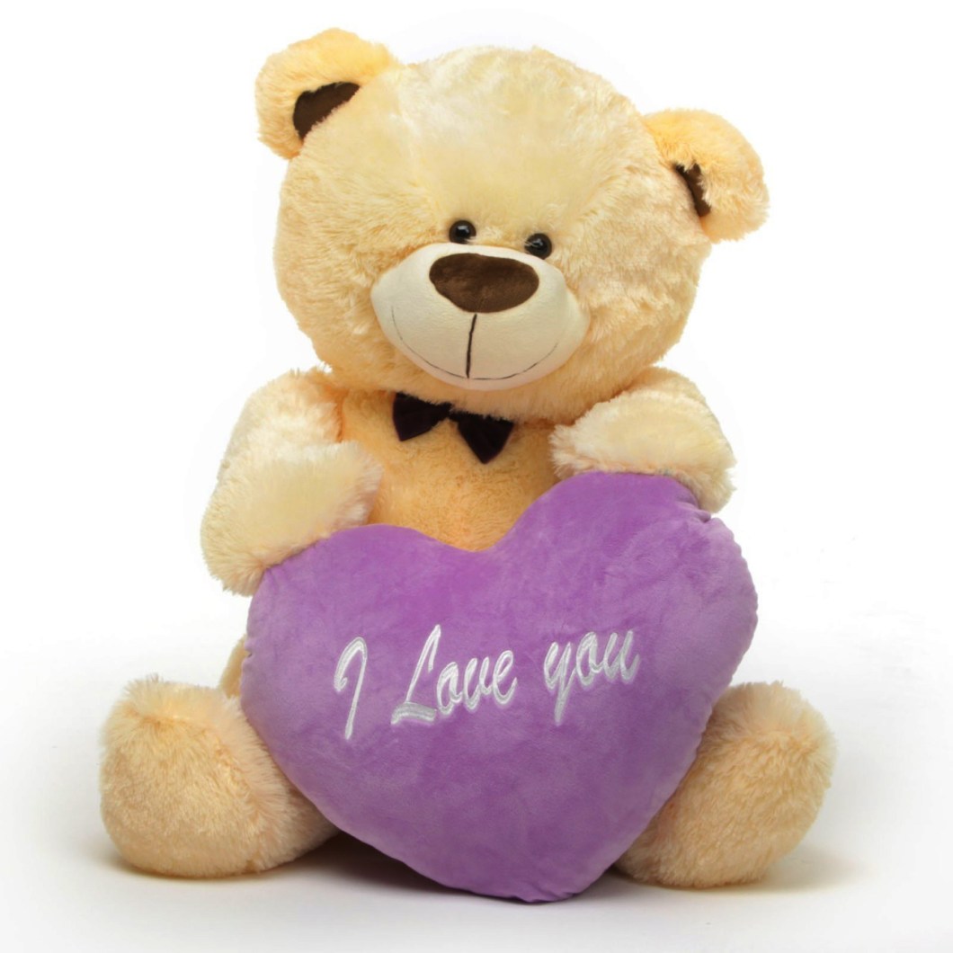 Love Teddy Bear Wallpapers - Love You Teddy Bear - HD Wallpaper 