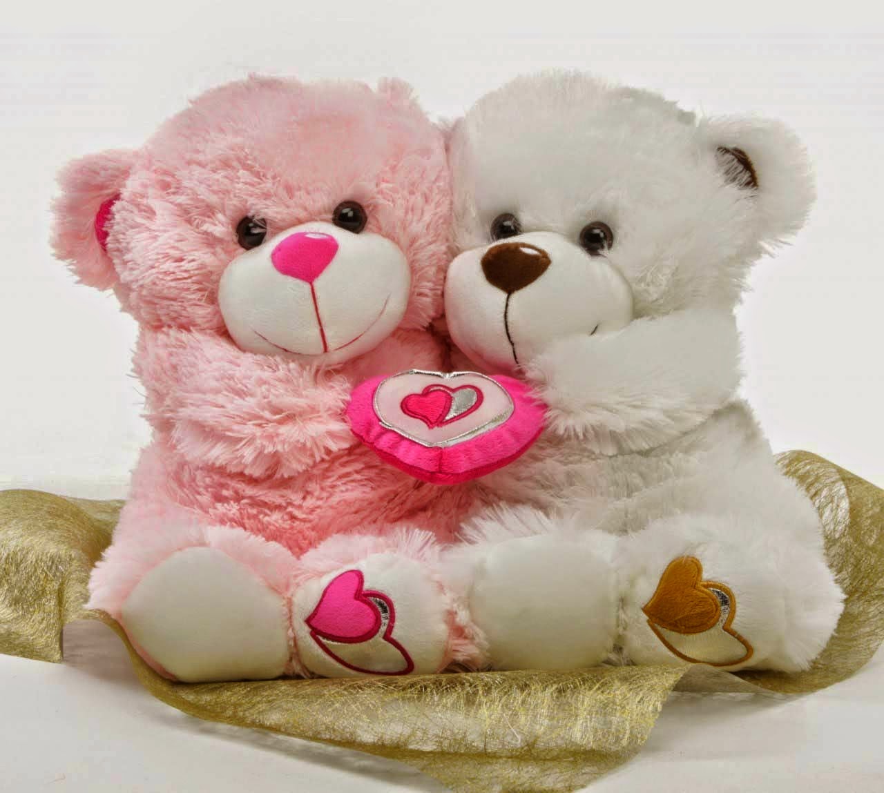 Free Teddy Bear Wallpaper - Red And Black Love Teddy Bear - HD Wallpaper 