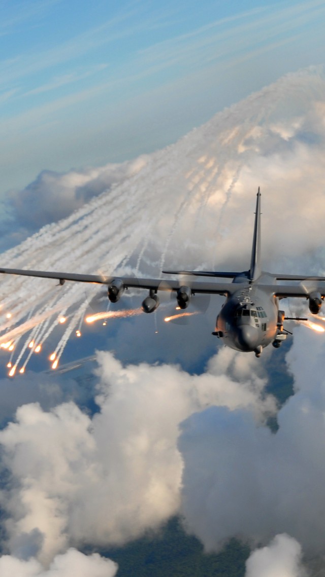 Ac 130, Air Support, Gunship, Lockheed, U - Spooky Ac 130 - HD Wallpaper 