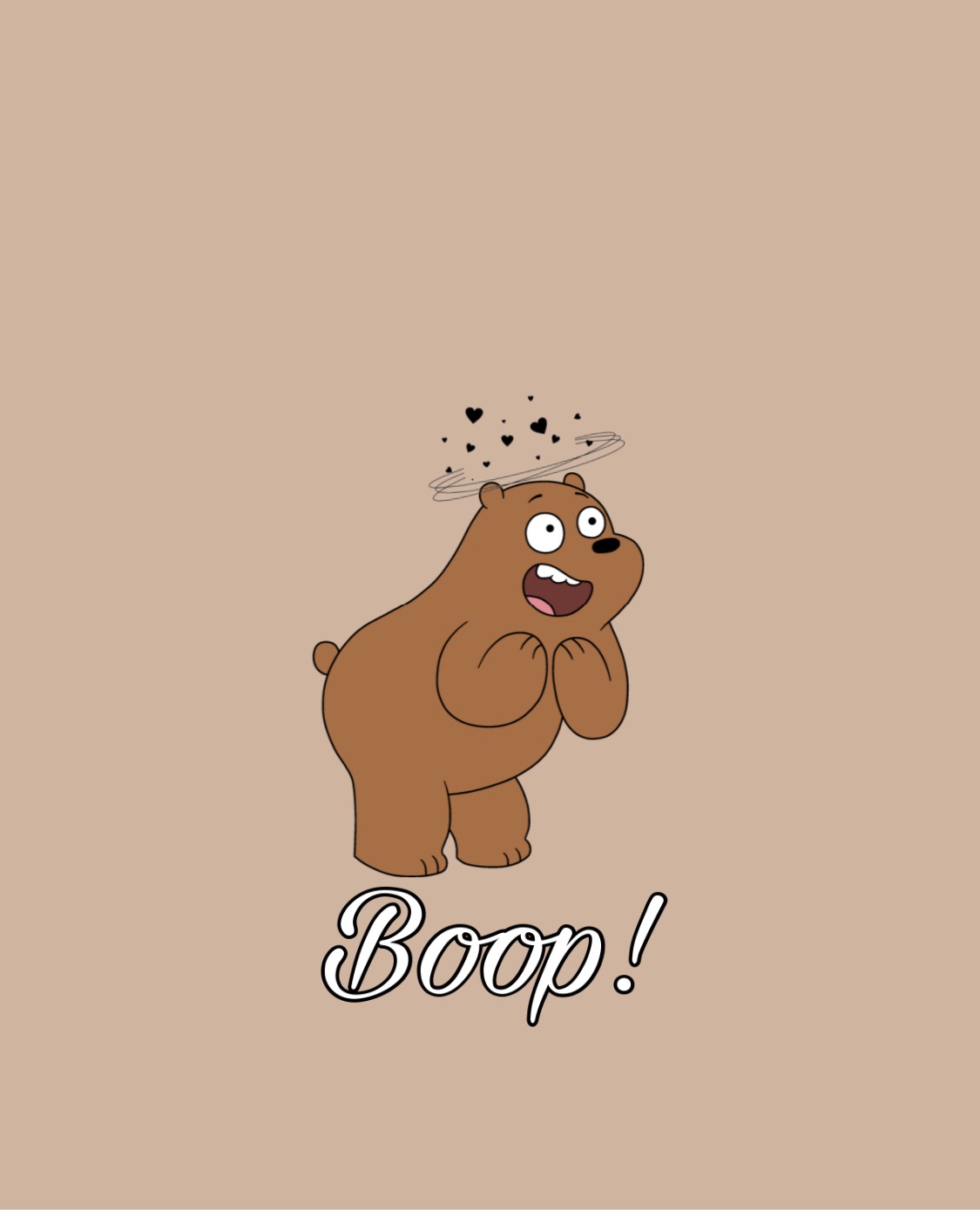 we Bare Bears] Grizzly Bear Iphone Wallpaper 🐻 - We Bare Bears Wallpaper  Grizz - 1125x1389 Wallpaper 