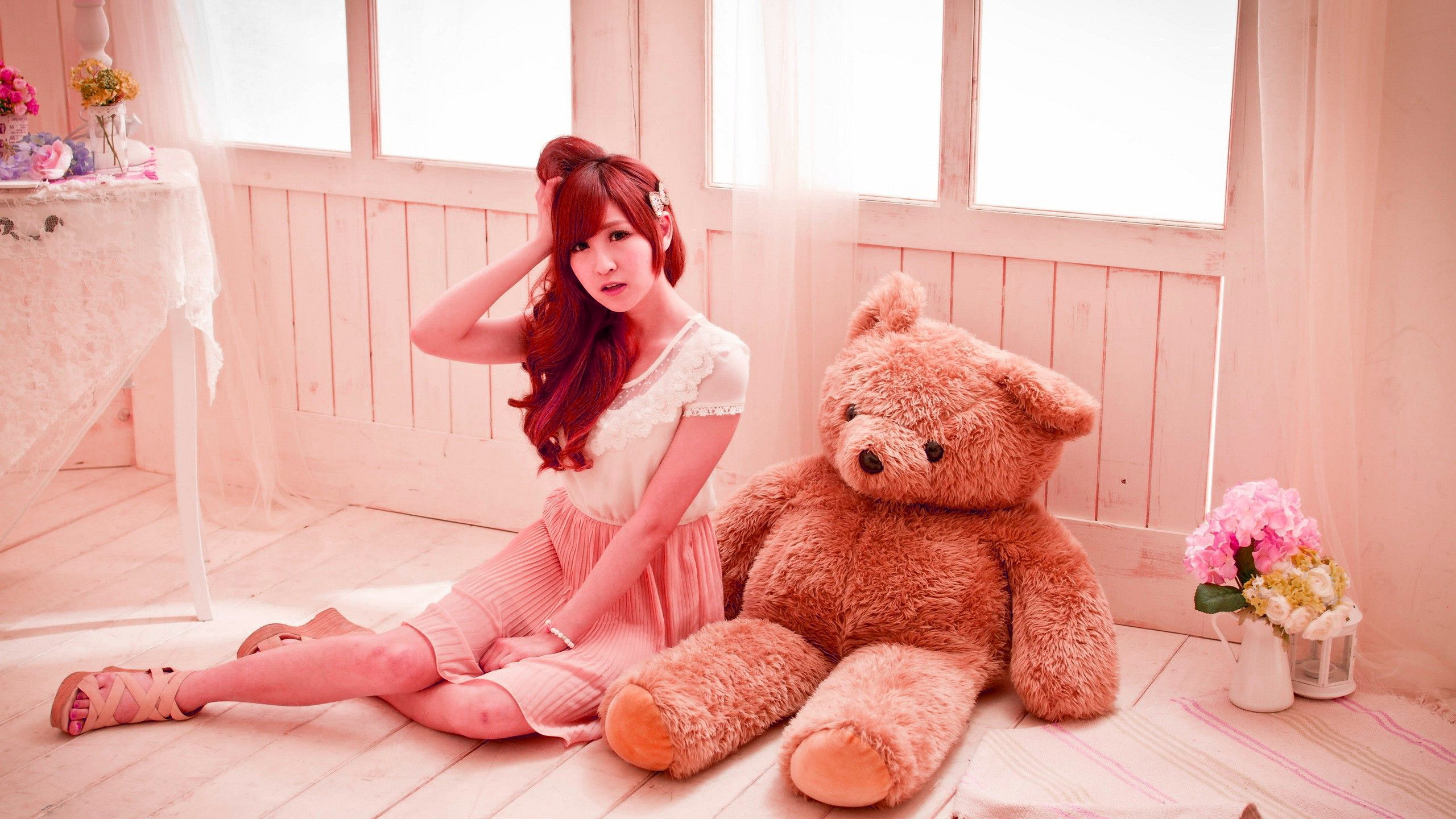 Sweet Teddy Wallpaper - HD Wallpaper 