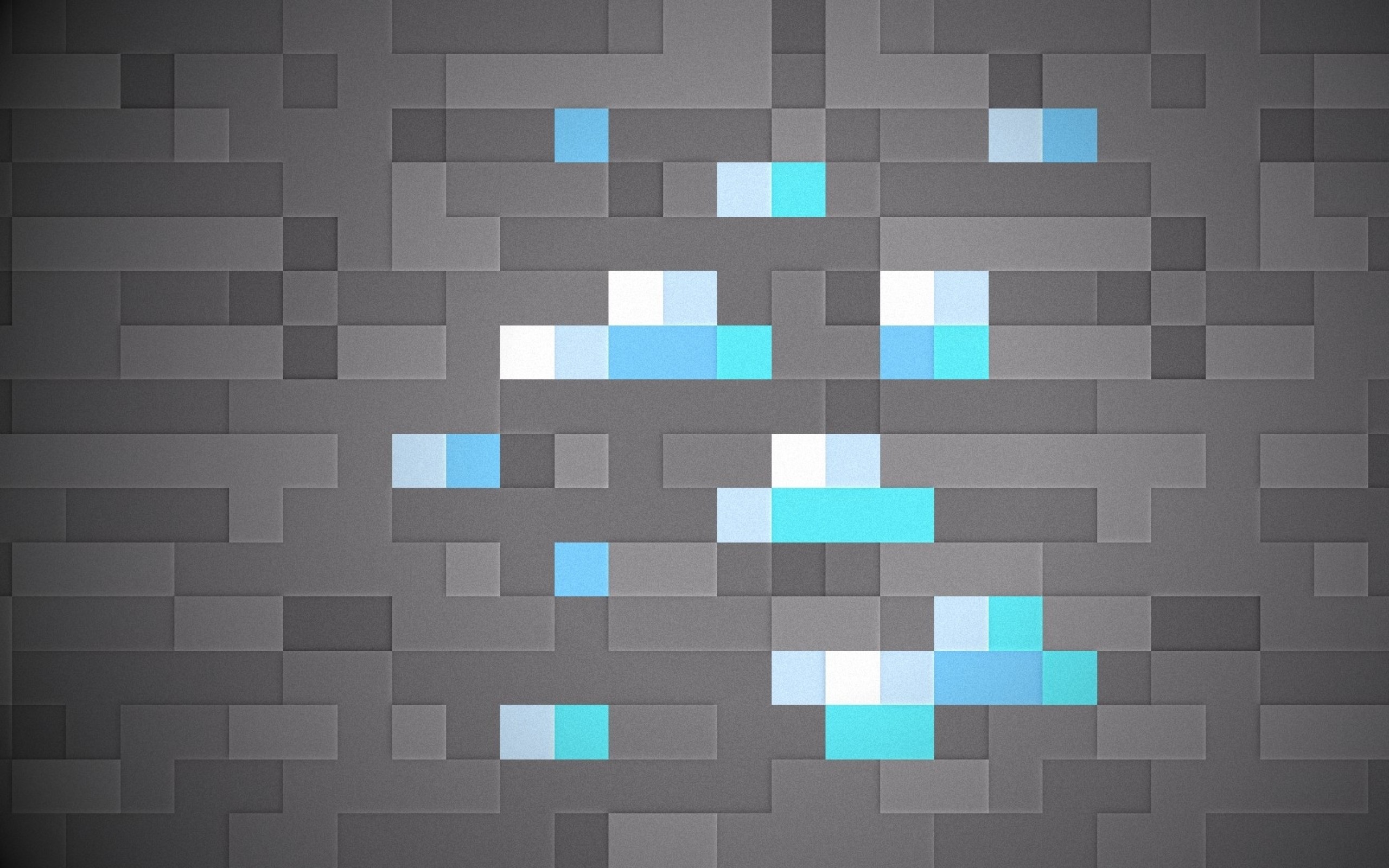 Minecraft Diamond Ore Block Texture - HD Wallpaper 