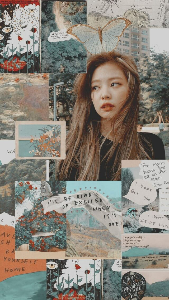 Jennie, Blackpink, And Wallpaper Image - Jennie Blackpink Wallpaper Aesthetic - HD Wallpaper 