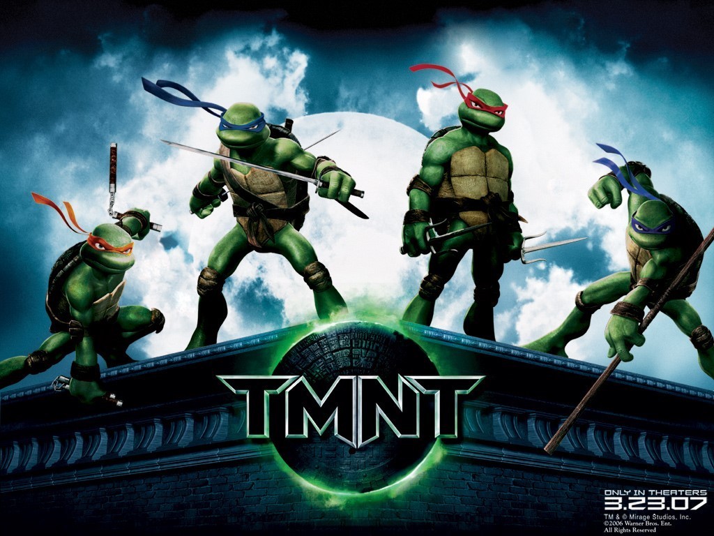 Ninja Turtle Iphone Wallpaper - Ninja Turtles On Building - HD Wallpaper 