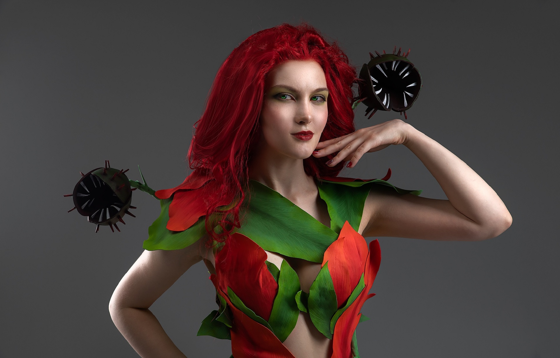 Poison Ivy Injustice 2 Cosplay 1920x1226 Wallpaper teahub.io
