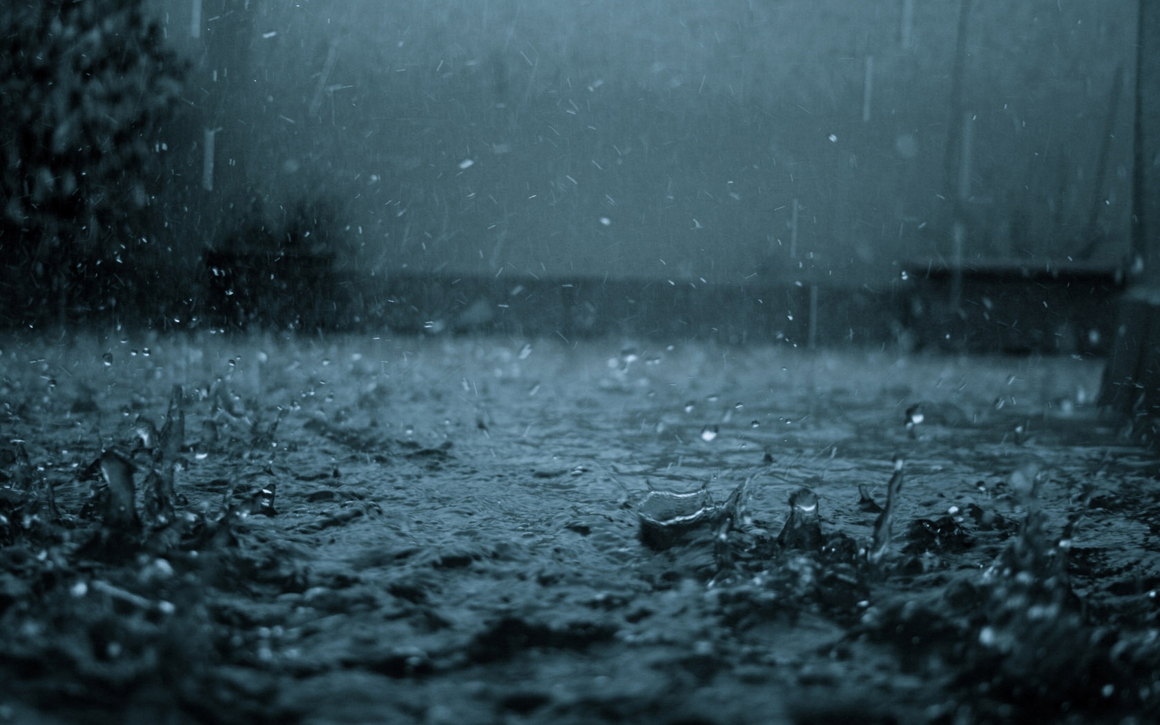 Rainy Backgrounds - HD Wallpaper 