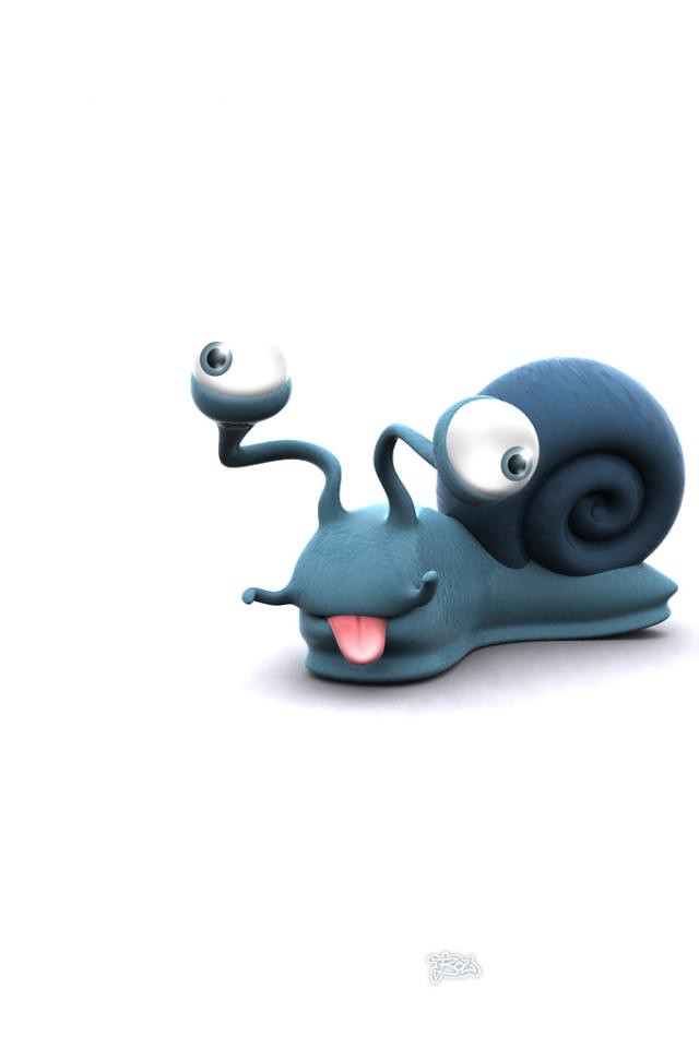Crazy Snail - HD Wallpaper 