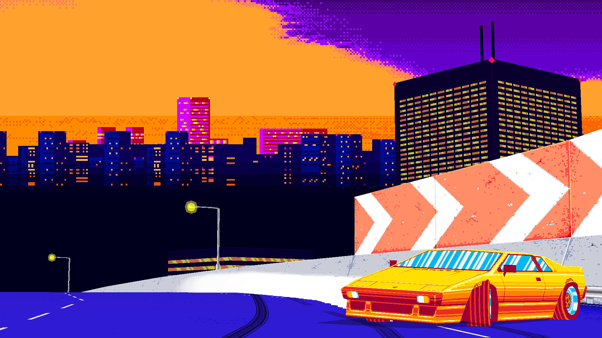 Imagem Relacionada - 8 Bit City Background - HD Wallpaper 