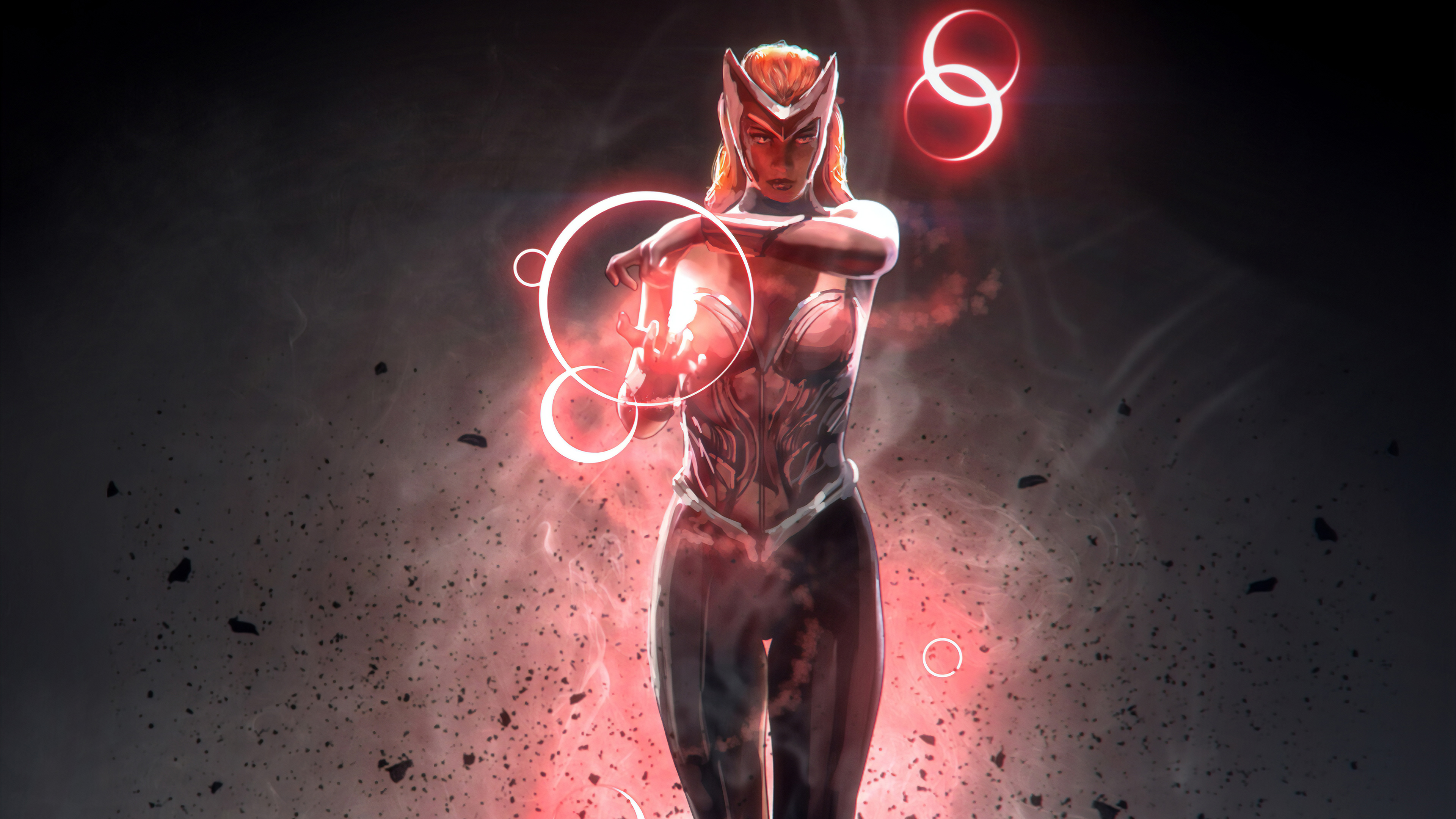 scarlet witch marvel superhero 3840x2160 wallpaper teahub io