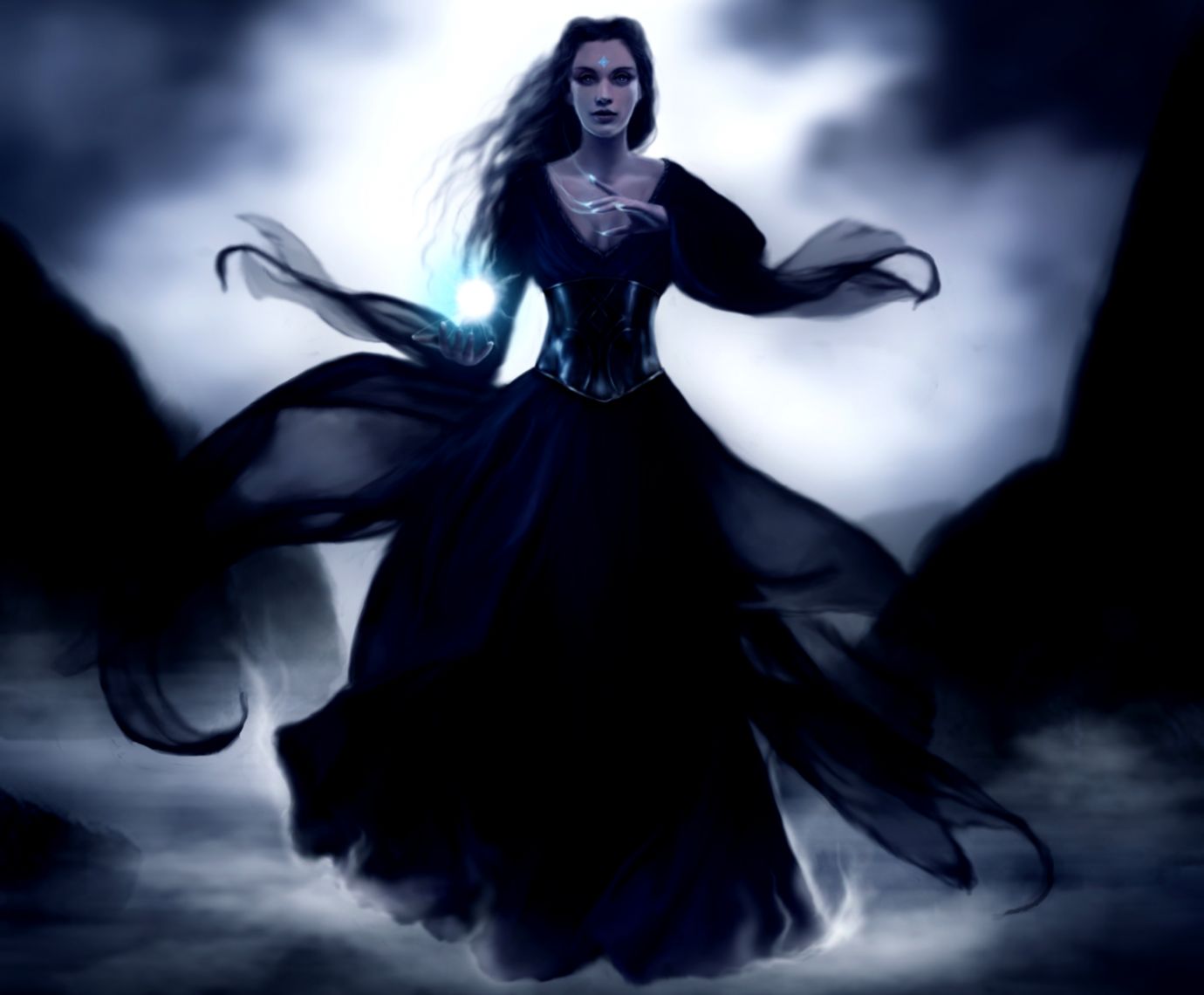 303 Witch Hd Wallpapers Background Images Wallpaper - Dark Witch - HD Wallpaper 